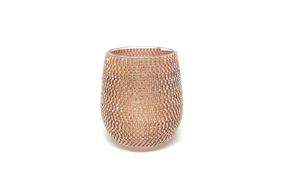 This is an image of the bling jar candles sold by Christobell candles